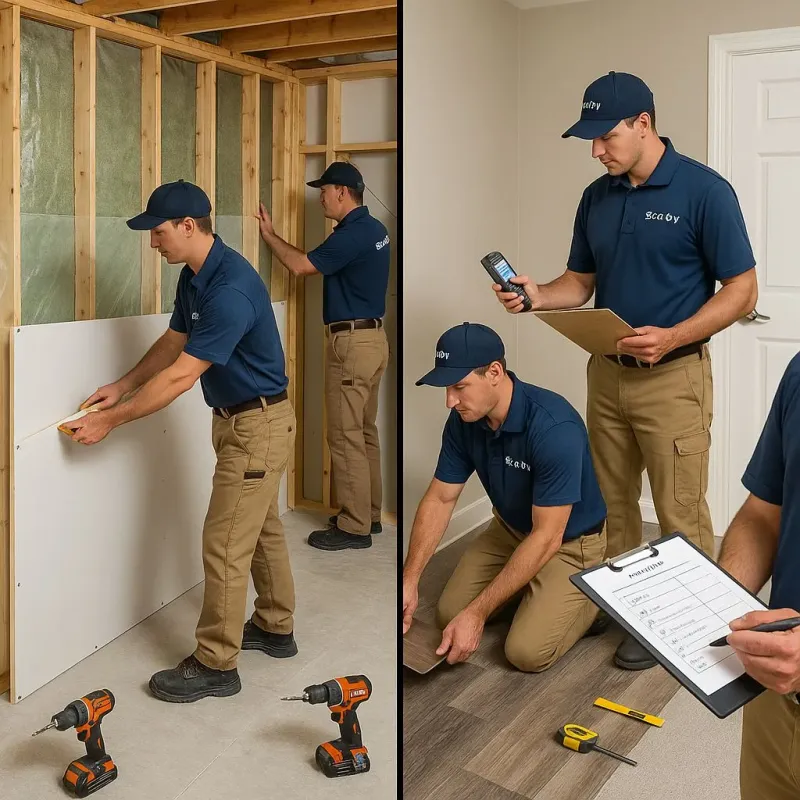 Repairs and Reconstruction process in Chester County, SC