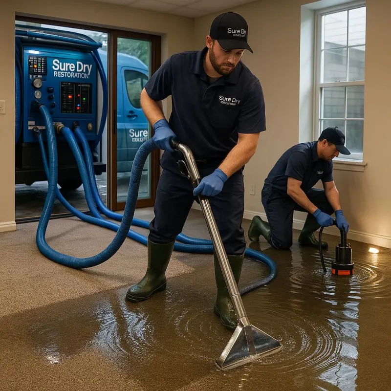 Water Extraction and Removal process in Chester County, SC
